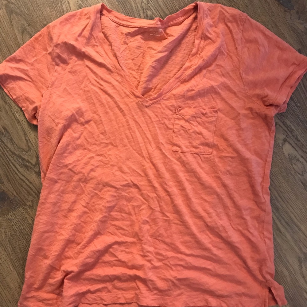 Madewell Whisper V neck Tee